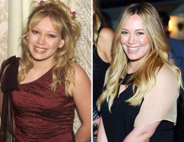 Les enfants stars maintenant (Hilary Duff 2001 et maintenant)