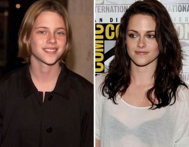 Les enfants stars maintenant (Kristen Stewart, 2002 et maintenant)