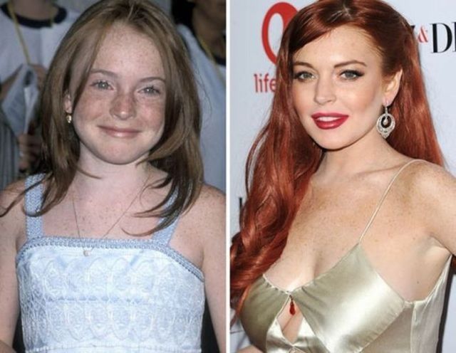 Les enfants stars maintenant (Linsay Lohan et maintenant 1998)