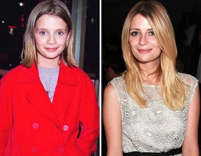 Les enfants stars maintenant (Mischa Barton 1997 et maintenant)