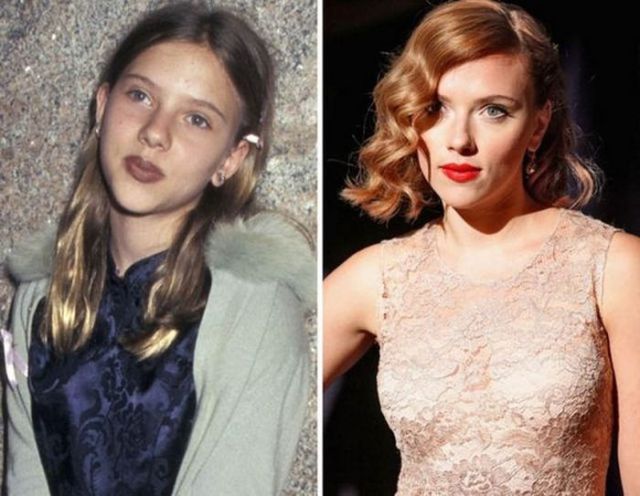 Les enfants stars maintenant (Scarlett Johansson 1996 et maintenant)