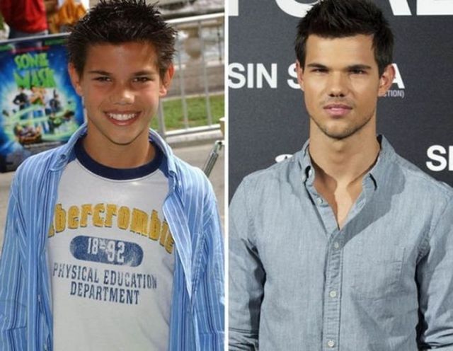 Les enfants stars maintenant (Taylor Lautner 2005 et maintenant)