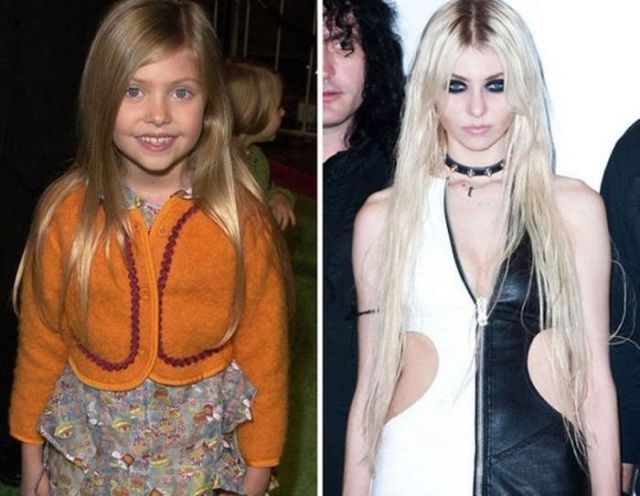 Les enfants stars maintenant (Taylor Momsen 2000 et maintenant)