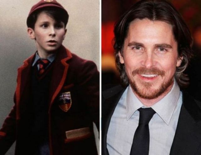 Les enfants stars maintenant (Christian Bale 1987 et maintenant)
