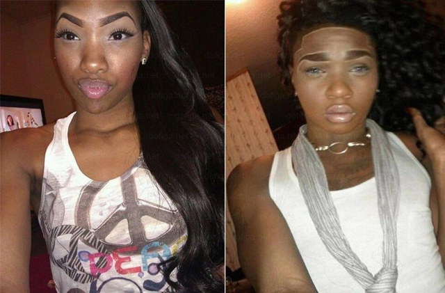 DEs sourcils très laids - 11