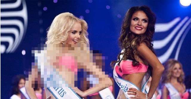 Miss Biélorusse 2013 et ce petit détail gênant...