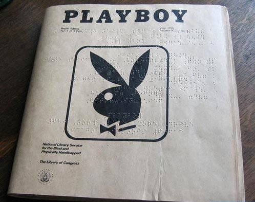 Playboy en braille