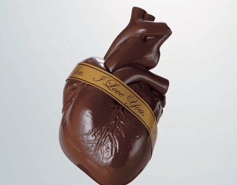 Coeur en chocolat