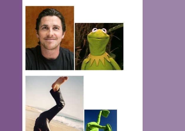 Christian Bale est en fait Kermit