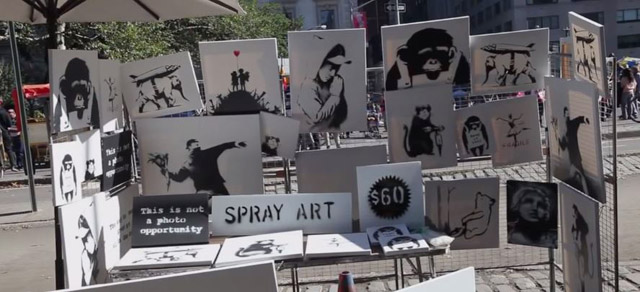 Banksy brade ses oeuvres