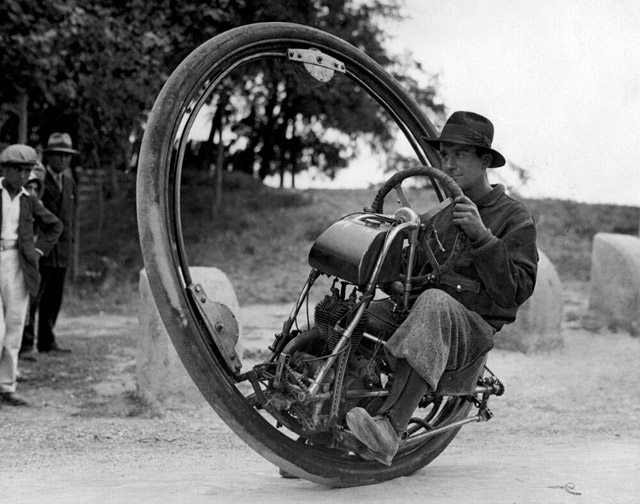 Une roue en 1931
