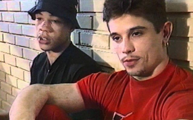 Ntm en 1990, Kool Shen avec sa coupe mulet