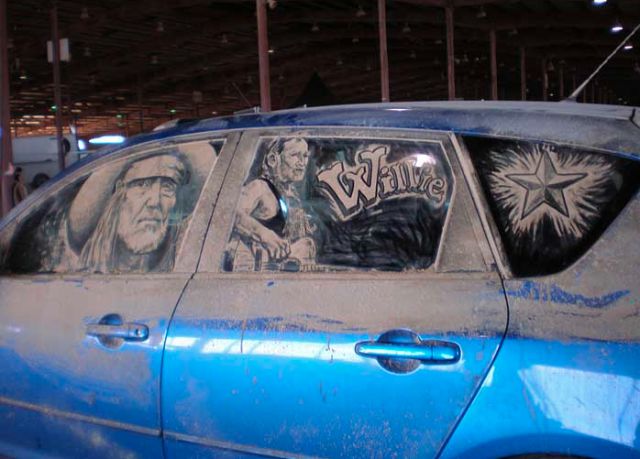 Dessins sur des voitures sales - 14