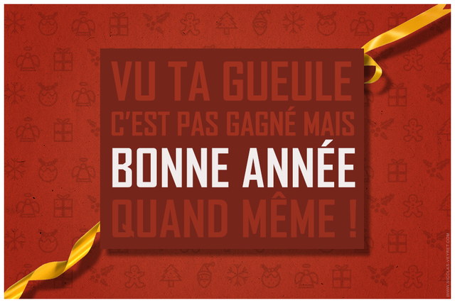 Voeux de bonne anne originaux - 2