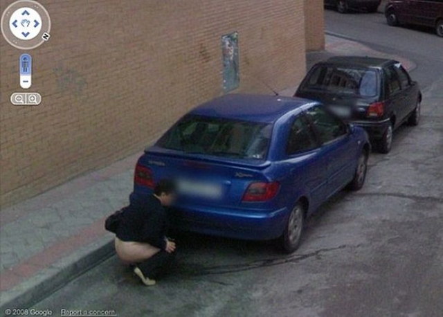 Situations tranges vues sur Street View - 3