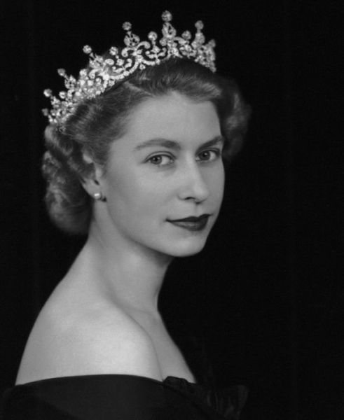 Personnages clbres jeunes (Elizabeth II)
