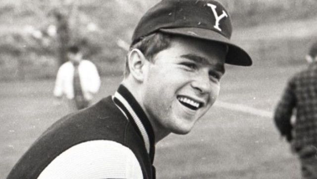 Personnages clbres jeunes (George Bush)