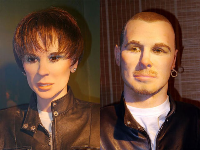 Les pires poupées de cire (Victoria et David Beckham)