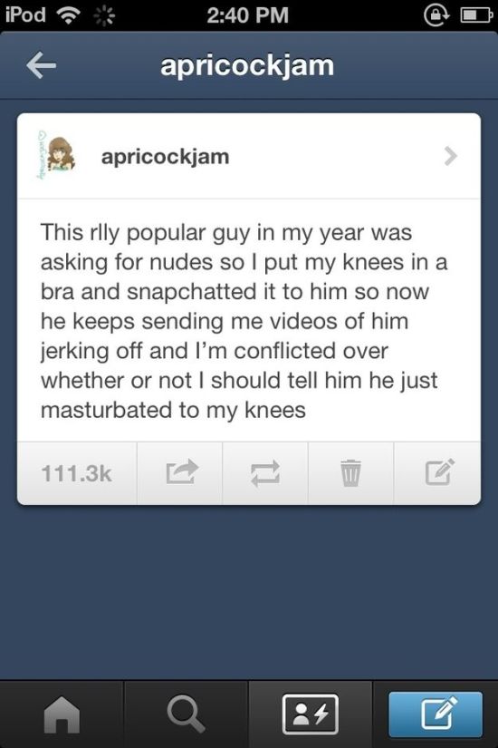 Une bonne blaque, fille nue - 3