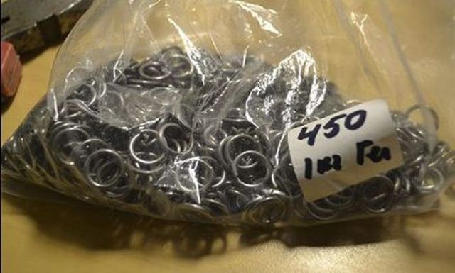 Cotte de maille fait maison - 1