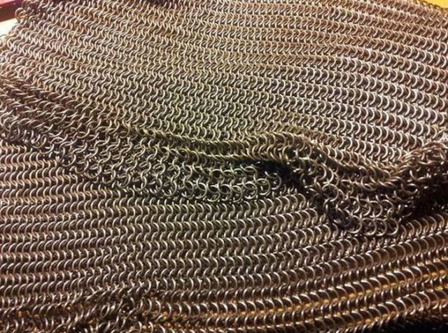 Cotte de maille fait maison - 6