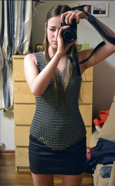 Cotte de maille fait maison - 7