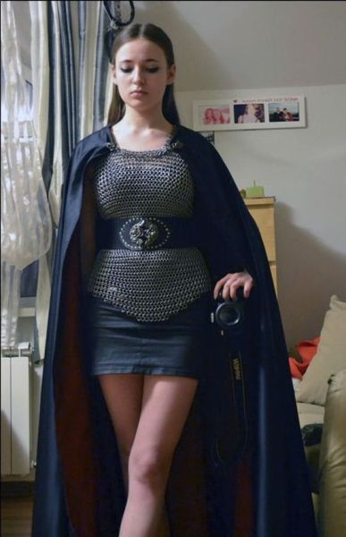 Cotte de maille fait maison - 9