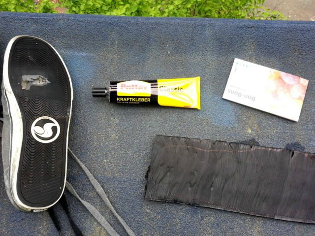 Reparer des chaussures troues - 12