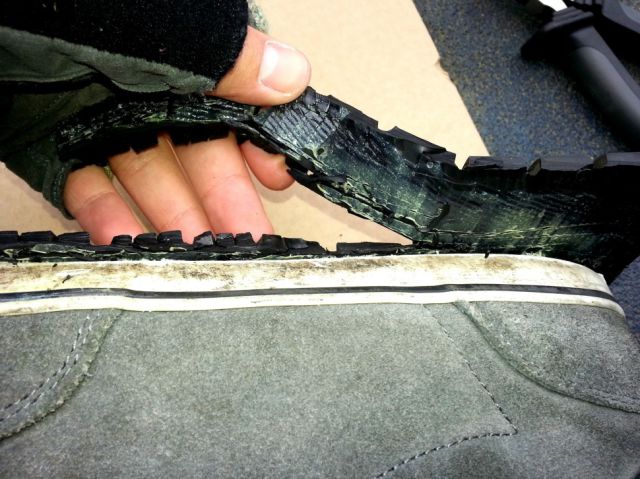 Reparer des chaussures troues - 14