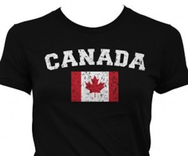 Canada tee shirt anal - 1