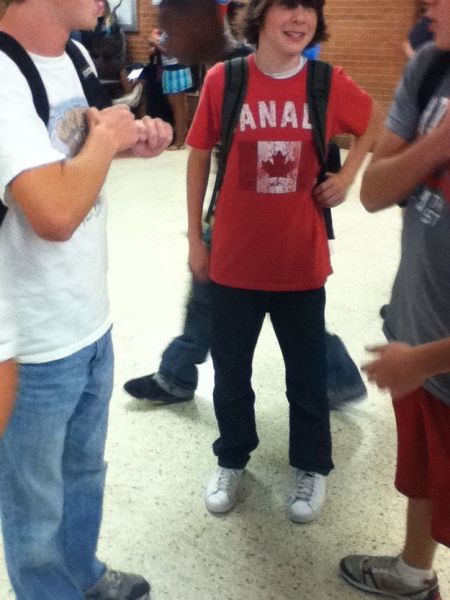 Canada tee shirt anal - 9