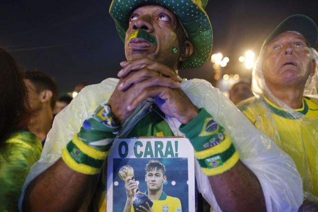 La tristesse des supporters brésiliens - 26