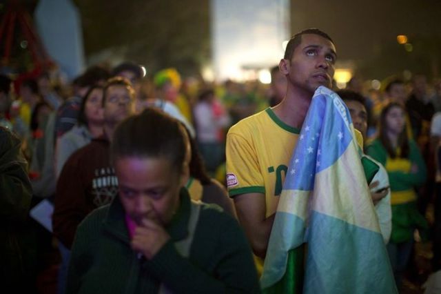La tristesse des supporters brésiliens - 27