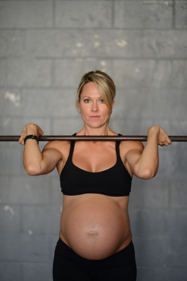 Femme enceinte bodybuilding - 10