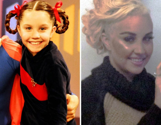 Photos d'enfants stars, avant et aprs - 15