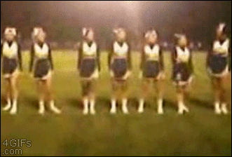 Chutes de pom-pom girls - 14