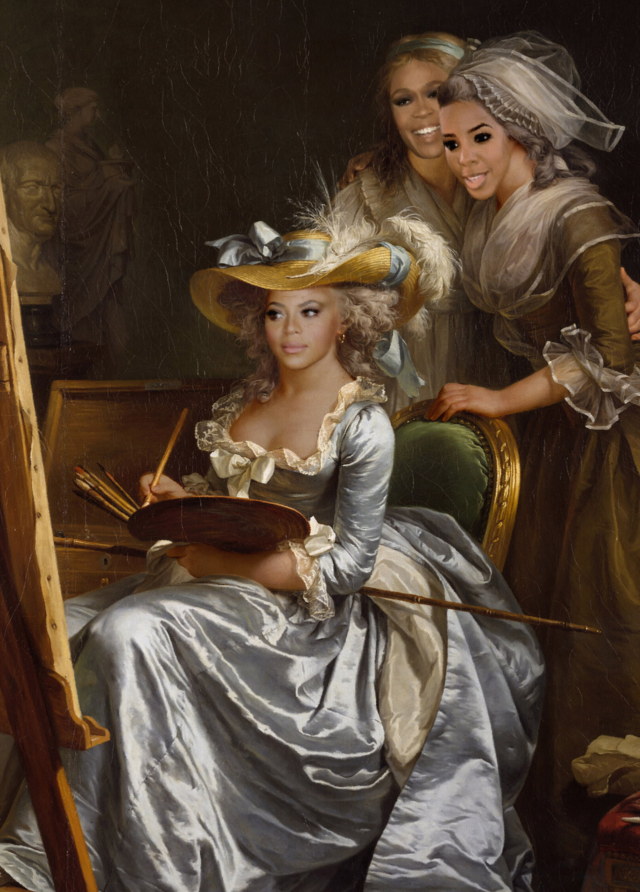 Beyonc et Jay-Z dans des toiles de matres - 13