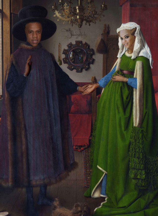 Beyonc et Jay-Z dans des toiles de matres - 17