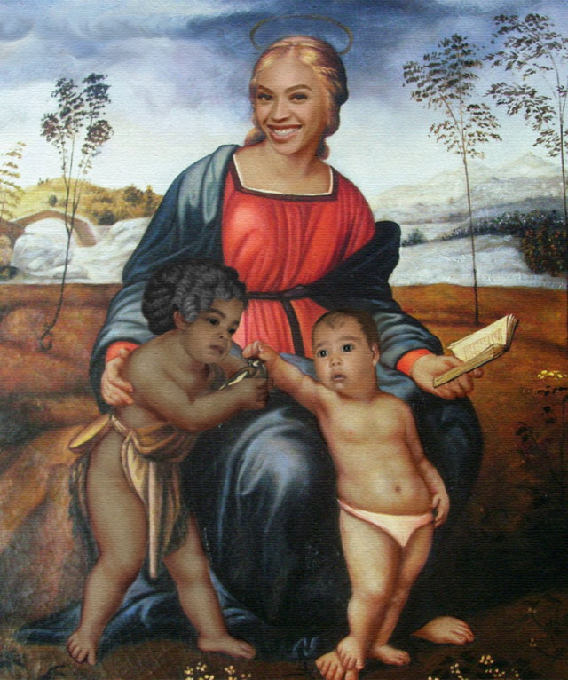 Beyonc et Jay-Z dans des toiles de matres - 21