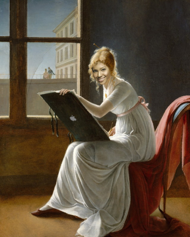 Beyonc et Jay-Z dans des toiles de matres - 5