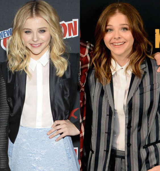 Brune ou blonde ? (Chloe Moretz)