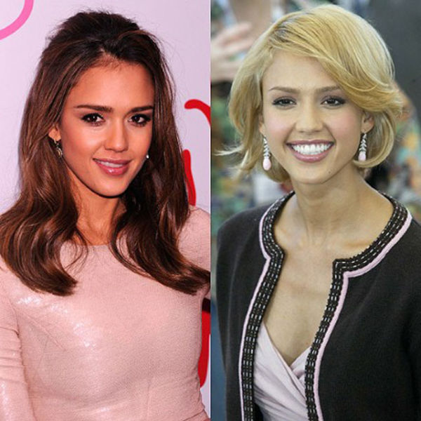 Brune ou blonde ? (Jessica Alba)