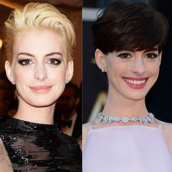 Brune ou blonde ? (Anne Hathaway)
