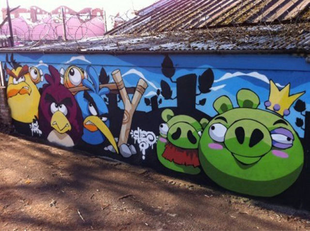 Des jeux vidéos dans du Street Art - 11