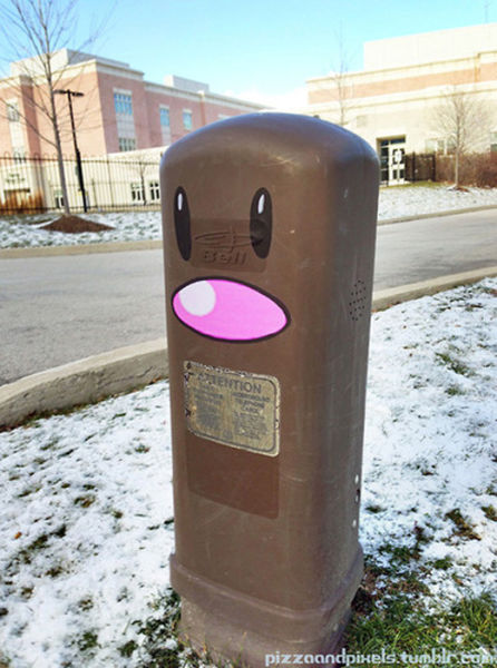 Des jeux vidéos dans du Street Art - 17