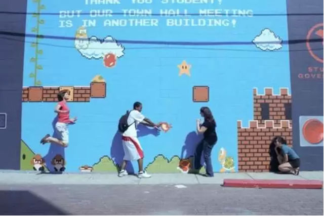 Des jeux vidéos dans du Street Art - 2