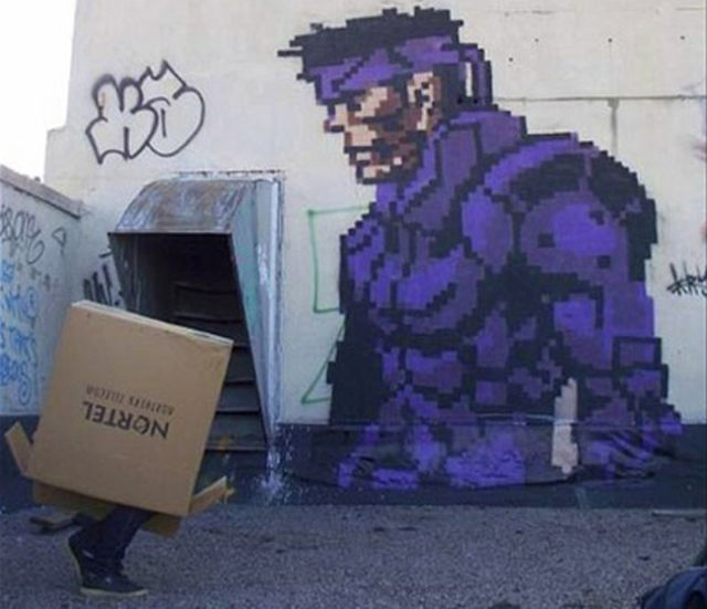 Des jeux vidéos dans du Street Art - 5