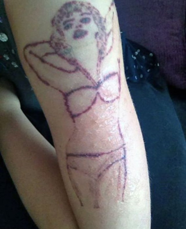 Tatouage rat de Marylin Monroe - 2
