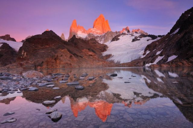 Endroits du globe qui font rêver (Mount Fitz Roy – Argentine)