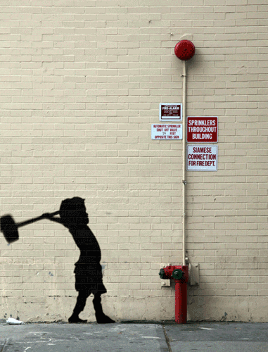 Les graffitis de Banksy en animation - 24